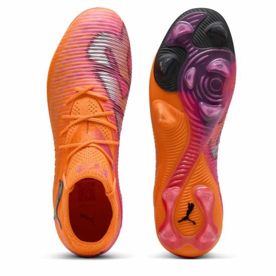 Puma Future 8 Ultimate Adults Firm Ground Football Boots Оранжево/Черно Puma Future 8 Ultimate Adults Firm Ground Football Boots Оранжево/Черно
