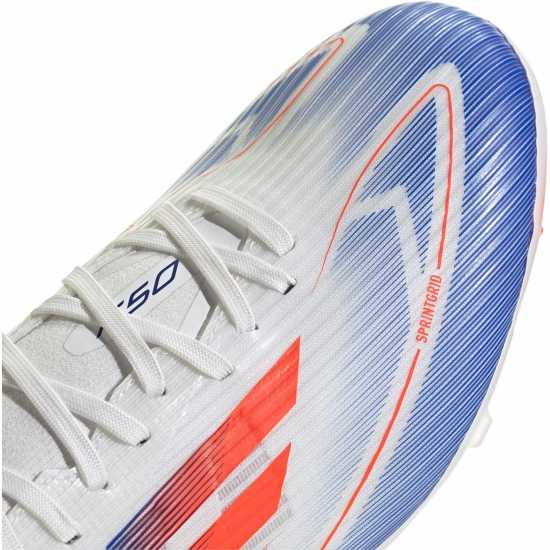 Adidas F50 League Firm Ground Football Boots Бяло/Червено/Синьо Мъжки футболни бутонки