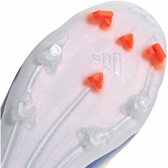 Adidas F50 League Firm Ground Football Boots Бяло/Червено/Синьо Мъжки футболни бутонки