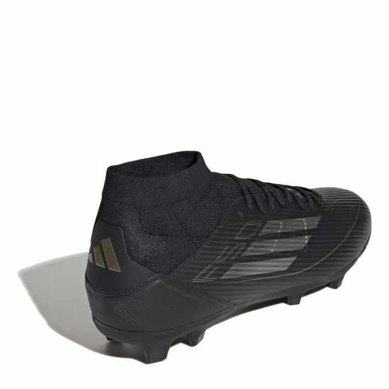 Adidas F50 League Firm Ground Football Boots Черно/сребро Мъжки футболни бутонки