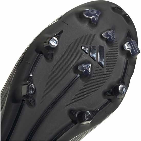 Adidas F50 League Firm Ground Football Boots Черно/сребро Мъжки футболни бутонки