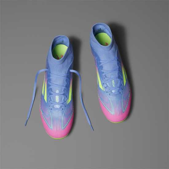 Adidas F50 League Firm Ground Football Boots Син/Лимон Мъжки футболни бутонки