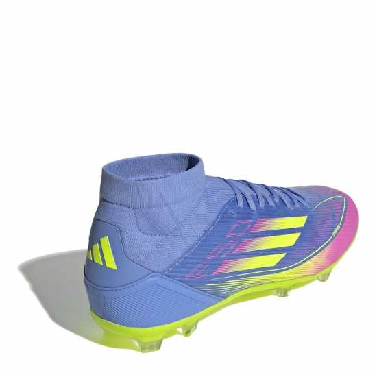 Adidas F50 League Firm Ground Football Boots Син/Лимон Мъжки футболни бутонки