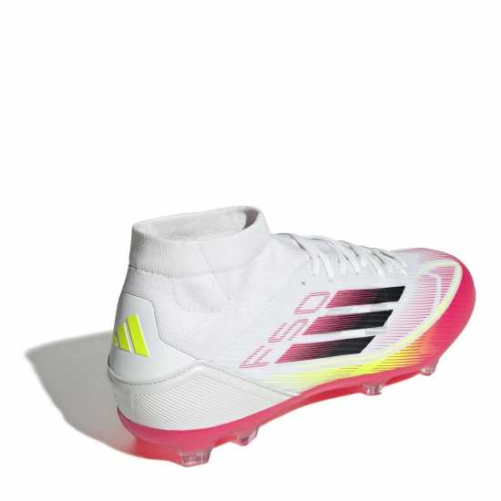 Adidas F50 League Firm Ground Football Boots Бяло/Червено Мъжки футболни бутонки
