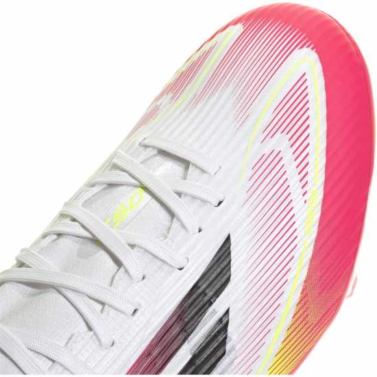 Adidas F50 League Firm Ground Football Boots Бяло/Червено Мъжки футболни бутонки