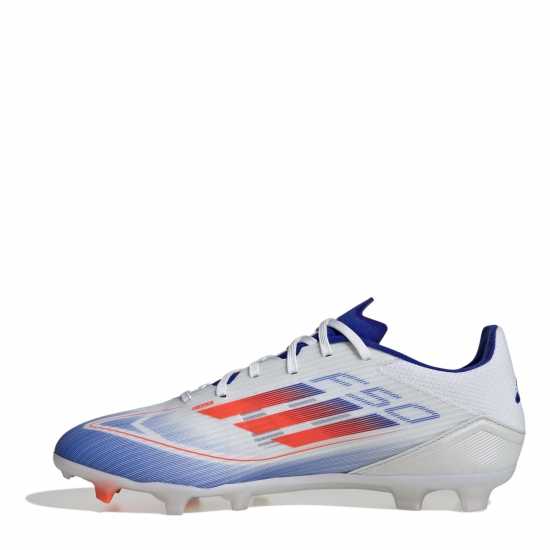 Adidas F50 League Adults Firm Ground Football Boots Бяло/Червено/Синьо Мъжки футболни бутонки