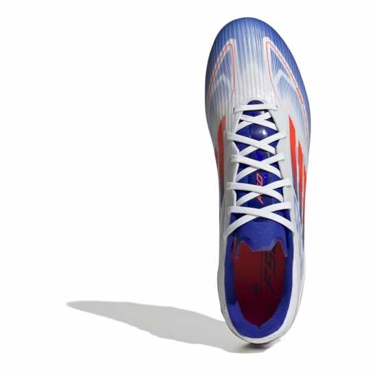 Adidas F50 League Adults Firm Ground Football Boots Бяло/Червено/Синьо Мъжки футболни бутонки