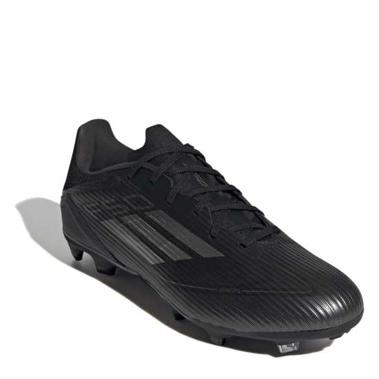 Мъжки футболни бутонки Adidas F50 League Adults Firm Ground Football Boots Черно/сребро Adidas F50 League Adults Firm Ground Football Boots Черно/сребро Мъжки футболни бутонки