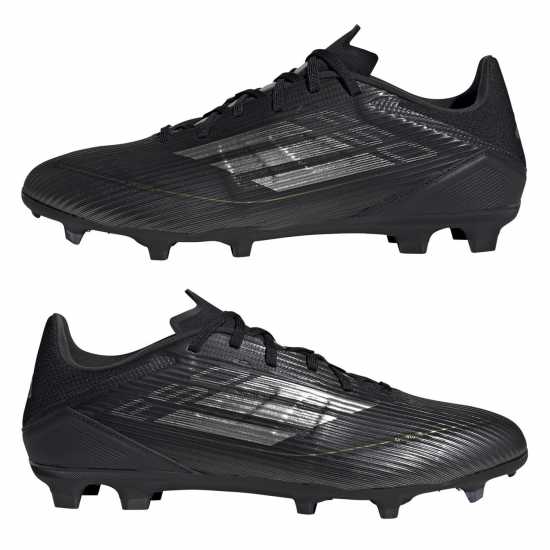 Мъжки футболни бутонки Adidas F50 League Adults Firm Ground Football Boots Черно/сребро Adidas F50 League Adults Firm Ground Football Boots Черно/сребро Мъжки футболни бутонки