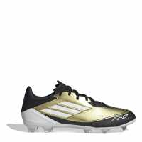 Adidas F50 League Adults Firm Ground Football Boots Злато/Черно Мъжки футболни бутонки