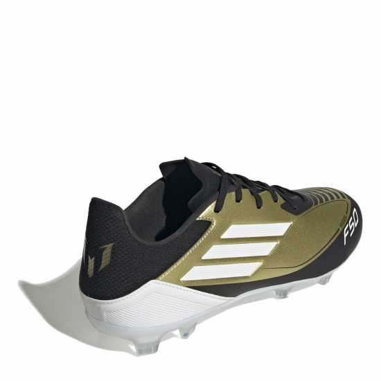 Adidas F50 League Adults Firm Ground Football Boots Злато/Черно Мъжки футболни бутонки