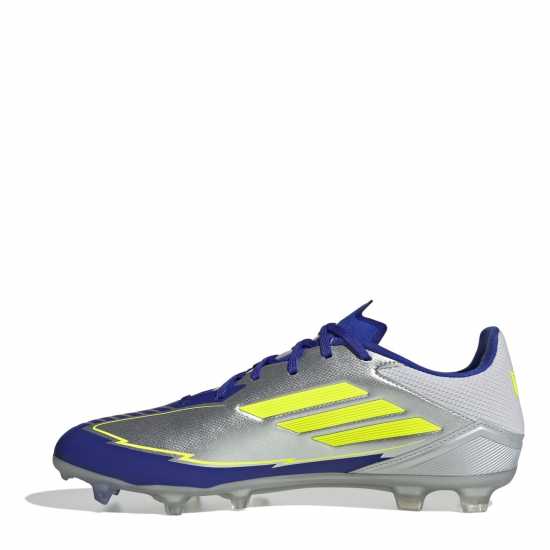 Adidas F50 League Adults Firm Ground Football Boots Сребро/Синьо Мъжки футболни бутонки