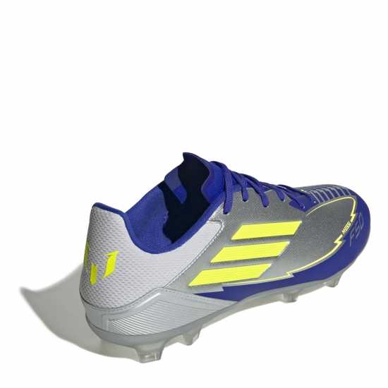 Adidas F50 League Adults Firm Ground Football Boots Сребро/Синьо Мъжки футболни бутонки
