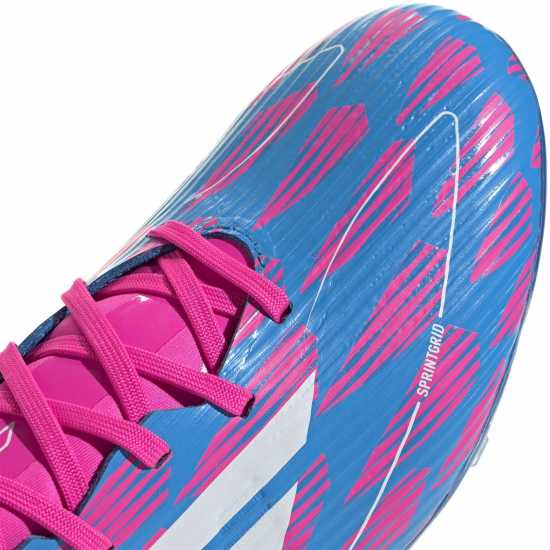Adidas F50 League Adults Firm Ground Football Boots Blue/Pink Adidas F50 League Adults Firm Ground Football Boots