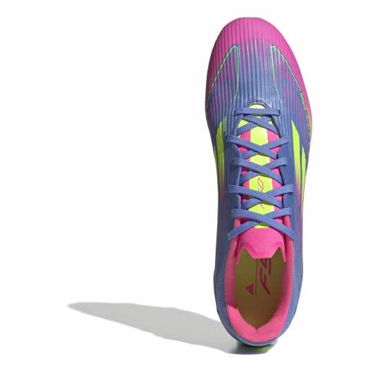 Adidas F50 League Adults Firm Ground Football Boots Син/Лимон Мъжки футболни бутонки