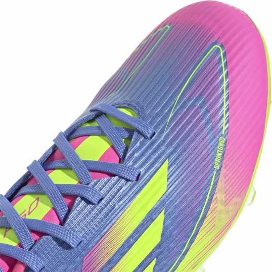 Adidas F50 League Adults Firm Ground Football Boots Син/Лимон Мъжки футболни бутонки
