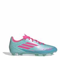 Adidas F50 League Adults Firm Ground Football Boots Синьо/Розово Мъжки футболни бутонки
