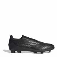 Adidas F50 League Laceless Firm Ground Football Boots Черно/сребро Мъжки футболни бутонки