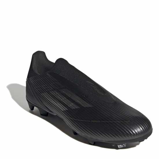 Adidas F50 League Laceless Firm Ground Football Boots Черно/сребро Мъжки футболни бутонки