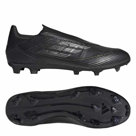 Adidas F50 League Laceless Firm Ground Football Boots Черно/сребро Мъжки футболни бутонки