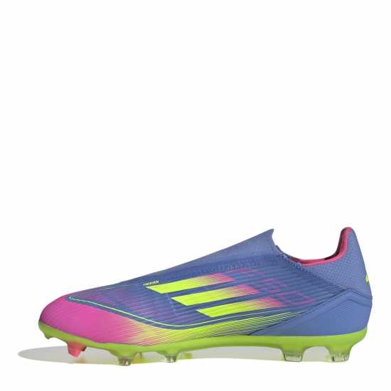 Adidas F50 League Laceless Firm Ground Football Boots Син/Лимон Мъжки футболни бутонки
