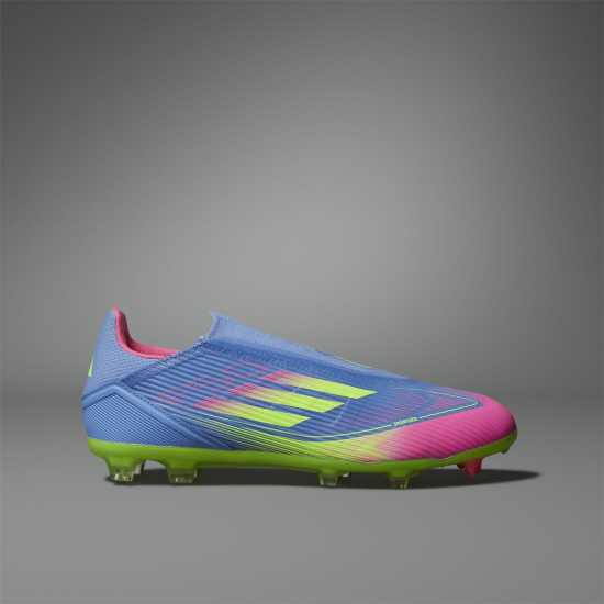 Adidas F50 League Laceless Firm Ground Football Boots Син/Лимон Мъжки футболни бутонки