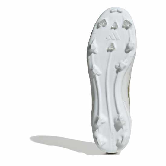 Adidas F50 League Laceless Firm Ground Football Boots Бяло/Златно/Бяло Мъжки футболни бутонки