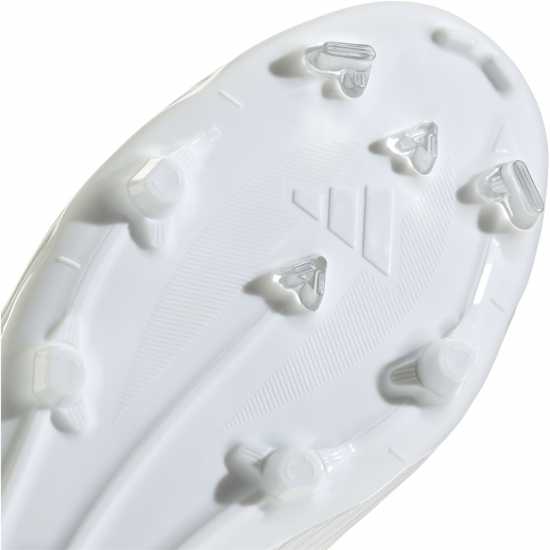 Adidas F50 League Laceless Firm Ground Football Boots Бяло/Златно/Бяло Мъжки футболни бутонки