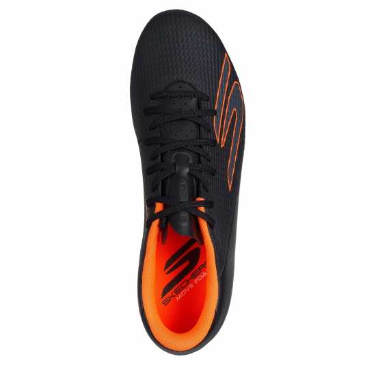 Skechers Skx.2 Academy Adults Firm Ground Football Boots Черно/Оранжево 