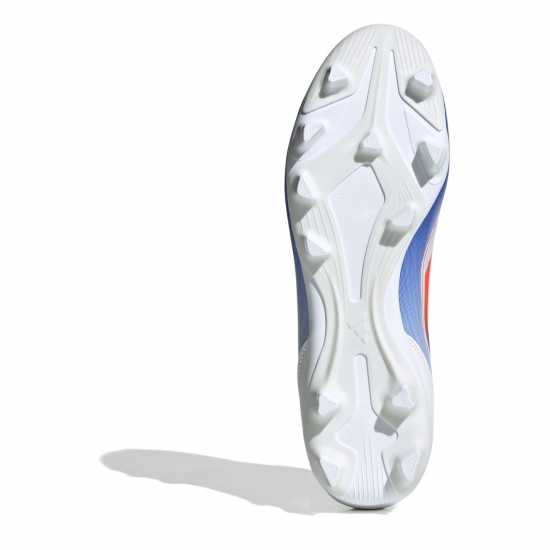 Adidas F50 Club Firm Ground Football Boots Бяло/Червено/Синьо Мъжки футболни бутонки