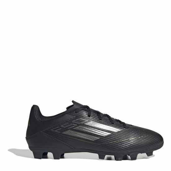 Мъжки футболни бутонки Adidas F50 Club Firm Ground Football Boots Черно/сребро Adidas F50 Club Firm Ground Football Boots Черно/сребро Мъжки футболни бутонки