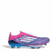 Adidas Мъжки Футболни Бутонки F50+ Firm Ground Football Boots Mens Синьо/Розово Мъжки футболни бутонки