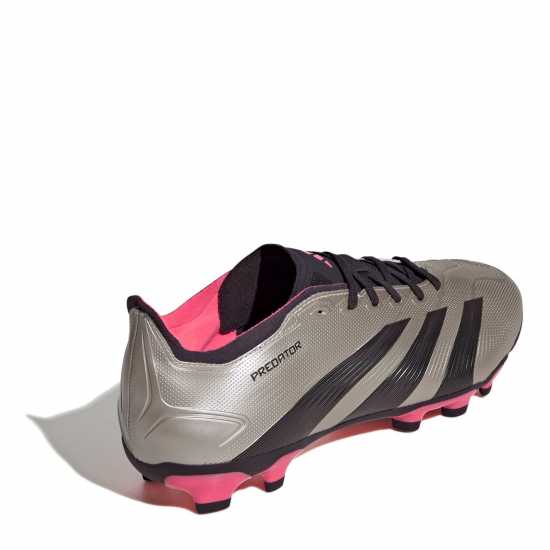 Мъжки футболни бутонки Adidas Predator League Multi Ground Football Boots Платина/Черно/Турбо Adidas Predator League Multi Ground Football Boots Платина/Черно/Турбо Мъжки футболни бутонки