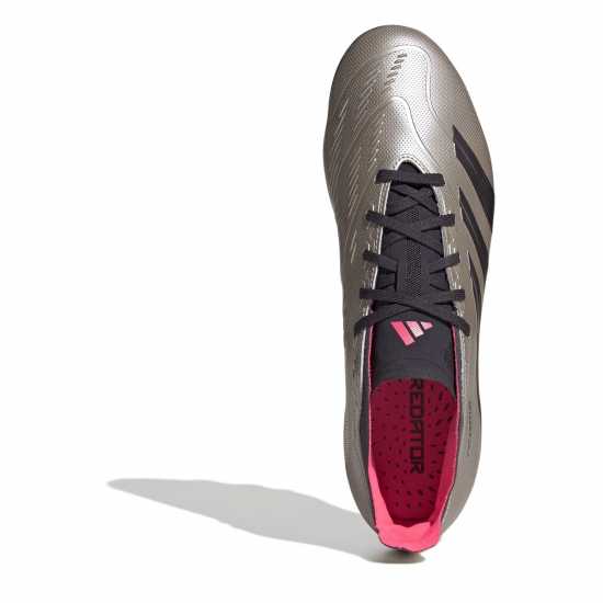 Мъжки футболни бутонки Adidas Predator League Multi Ground Football Boots Платина/Черно/Турбо Adidas Predator League Multi Ground Football Boots Платина/Черно/Турбо Мъжки футболни бутонки