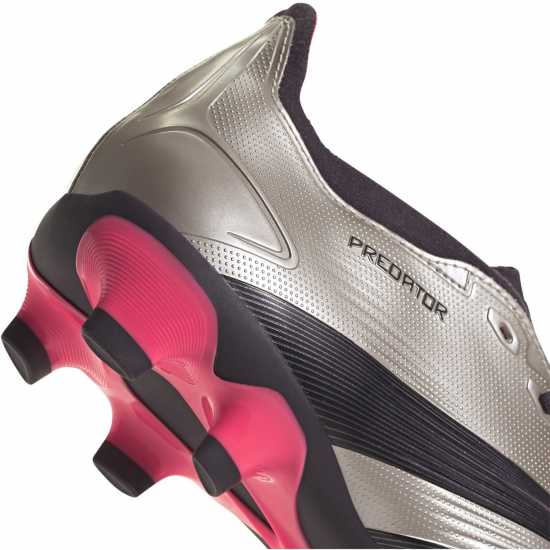 Мъжки футболни бутонки Adidas Predator League Multi Ground Football Boots Платина/Черно/Турбо Adidas Predator League Multi Ground Football Boots Платина/Черно/Турбо Мъжки футболни бутонки