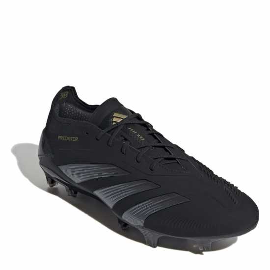 Мъжки футболни бутонки Adidas Predator Elite Firm Ground Football Boots Core Black/Crbn Adidas Predator Elite Firm Ground Football Boots Core Black/Crbn Мъжки футболни бутонки