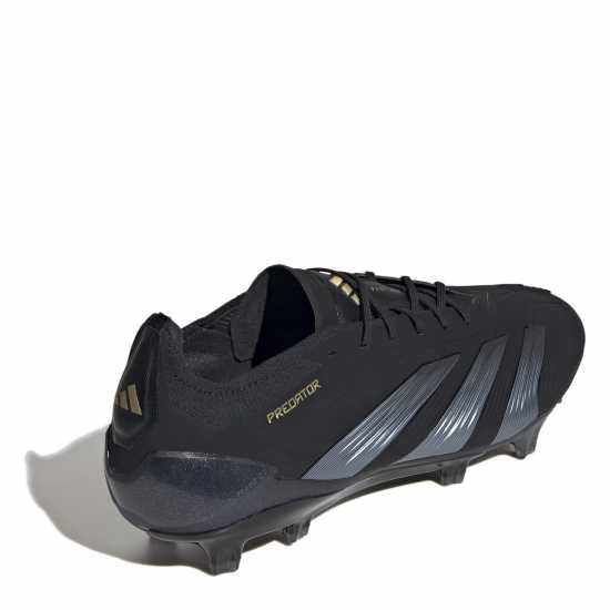Мъжки футболни бутонки Adidas Predator Elite Firm Ground Football Boots Core Black/Crbn Adidas Predator Elite Firm Ground Football Boots Core Black/Crbn Мъжки футболни бутонки