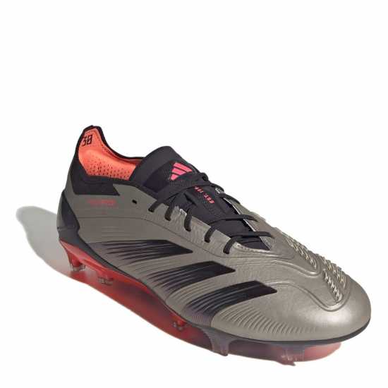 Мъжки футболни бутонки Adidas Predator Elite Firm Ground Football Boots Silver/Black Adidas Predator Elite Firm Ground Football Boots Silver/Black Мъжки футболни бутонки