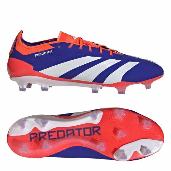 Adidas Predator Elite Firm Ground Football Boots Син/Бял/Червен Мъжки футболни бутонки