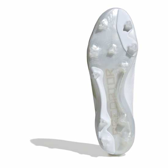 Adidas Predator Elite Firm Ground Football Boots Бяло/Златно/Бяло Мъжки футболни бутонки