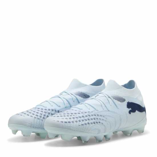 Puma Mens  Future 9 Match Firm Ground Football Boots Icy Blue 