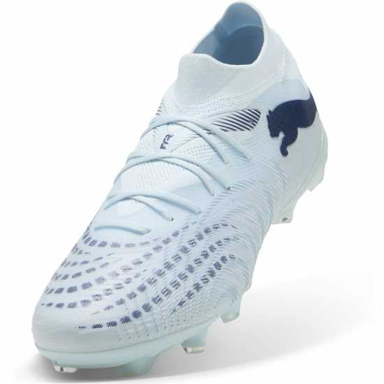 Puma Mens  Future 9 Match Firm Ground Football Boots Icy Blue 