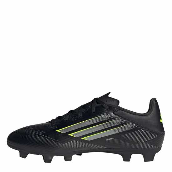 Adidas F50 Club Adults Firm Ground Football Boots Black/Lemon Мъжки футболни бутонки