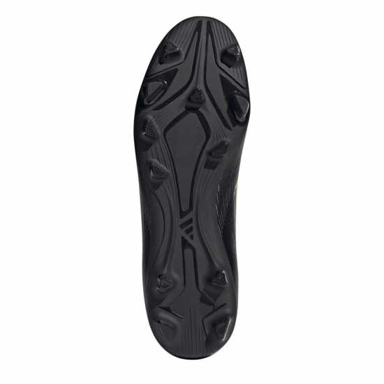 Adidas F50 Club Adults Firm Ground Football Boots Black/Lemon Мъжки футболни бутонки