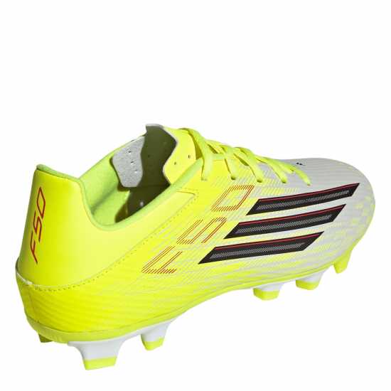 Adidas F50 Club Adults Firm Ground Football Boots Solar Yellow 