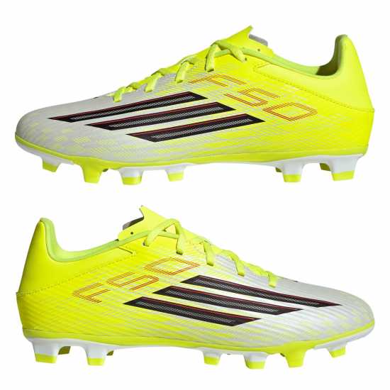 Adidas F50 Club Adults Firm Ground Football Boots Solar Yellow 