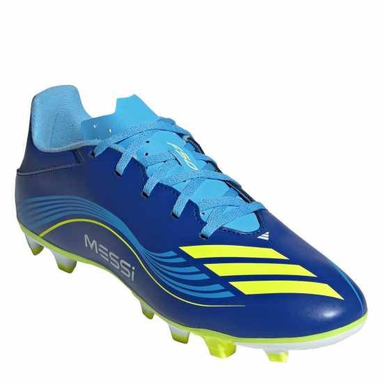 Adidas F50 Club Adults Firm Ground Football Boots Синьо/Жълто 