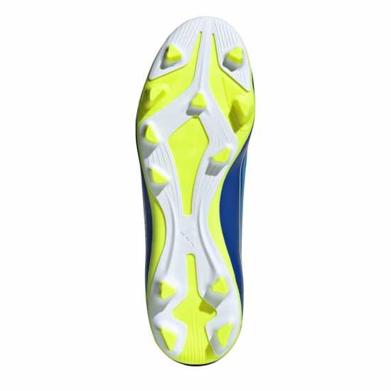 Adidas F50 Club Adults Firm Ground Football Boots Синьо/Жълто 