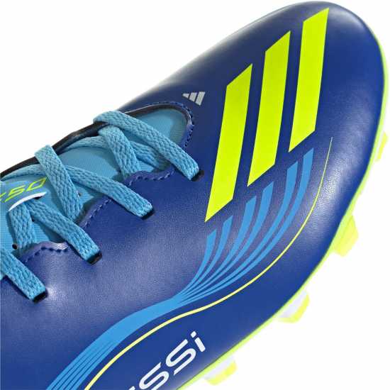 Adidas F50 Club Adults Firm Ground Football Boots Синьо/Жълто 