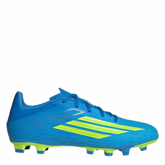 Adidas F50 Club Adults Firm Ground Football Boots Blue/Yellow 